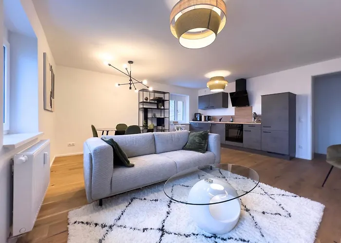 Exklusives City-apartment I Stilvoll & Modern Apartmán Augsburg