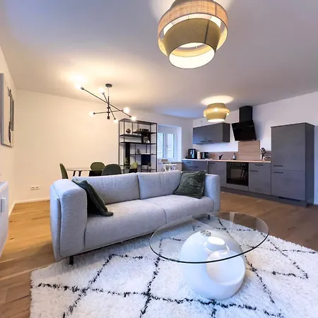 Exklusives City-apartment I Stilvoll & Modern Apartman Augsburg